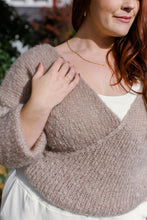 Load image into Gallery viewer, Lily Mohair Knit Sweater - Latte
