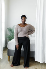 Load image into Gallery viewer, Lily Mohair Knit Sweater - Latte
